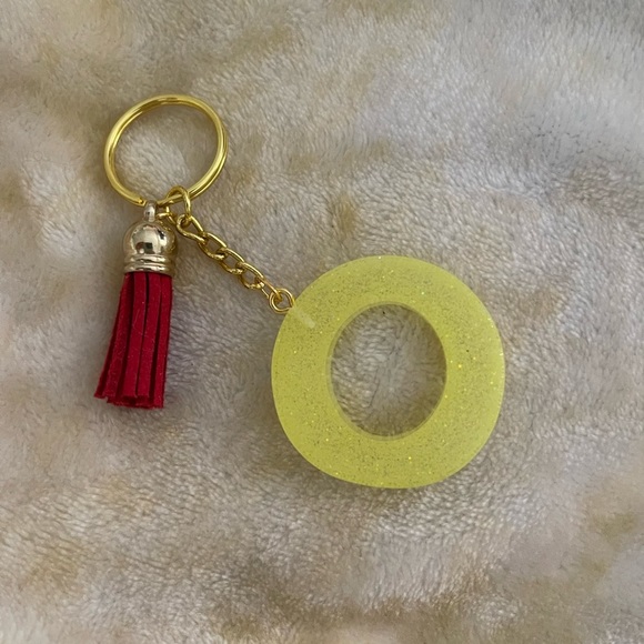 Hand Crafted | Accessories | Handmade Letter O Keychain | Poshmark